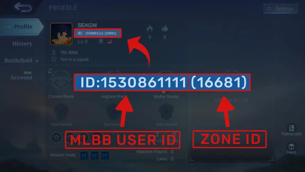 How to find your Mobile Legends ID